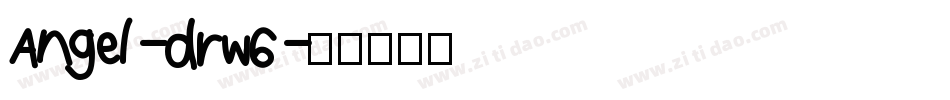 Angel-drw6字体转换