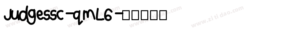Judgessc-qmL6字体转换