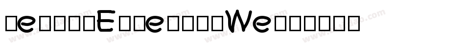 JetlagEaten-2dWe字体转换