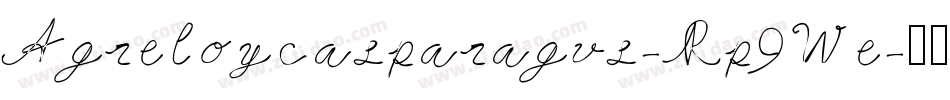 Agreloycasparagus-Rp9We字体转换