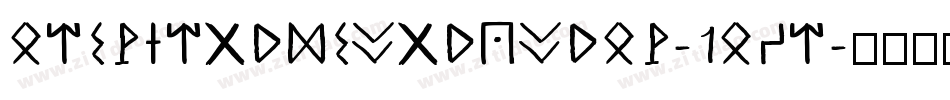 OzsWizardScarecrow-1oKZ字体转换