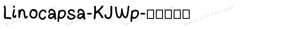 Linocapsa-KJWp字体转换