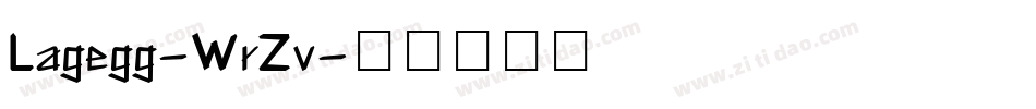 Lagegg-WrZv字体转换