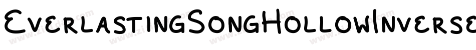 EverlastingSongHollowInverse-MRWr字体转换