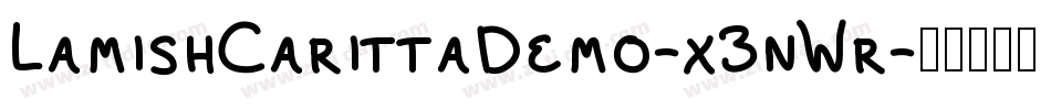 LamishCarittaDemo-x3nWr字体转换