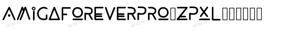 AmigaForeverPro-Zpxl字体转换