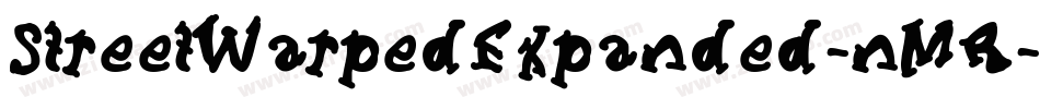 StreetWarpedExpanded-nMR字体转换