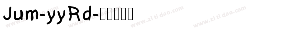 Jum-yyRd字体转换