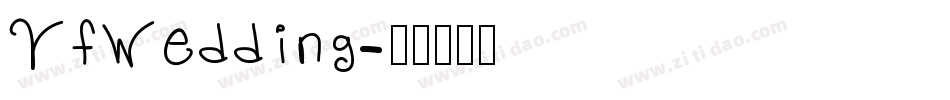 VfWedding字体转换