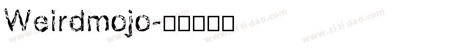 Weirdmojo字体转换