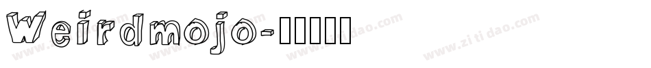 Weirdmojo字体转换