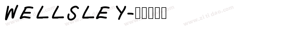WELLSLEY字体转换