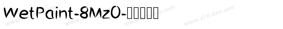 WetPaint-8Mz0字体转换
