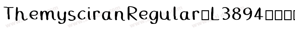 ThemysciranRegular-L3894字体转换