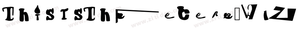 ThisIsTheFuture-W1z9字体转换