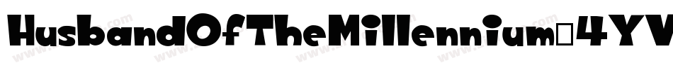 HusbandOfTheMillennium-4YV6字体转换