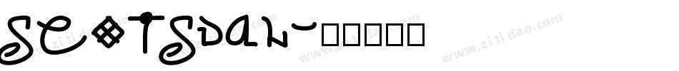 SCOTSDAL字体转换