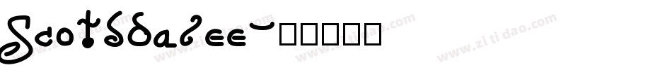 Scotsdalee字体转换