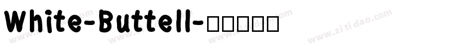 White-Buttell字体转换