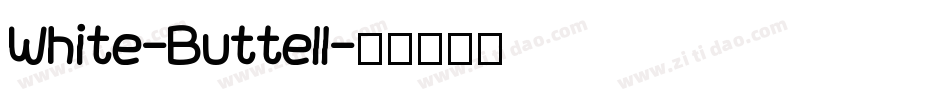 White-Buttell字体转换