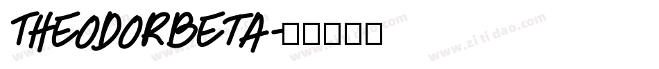 TheodorBeta字体转换