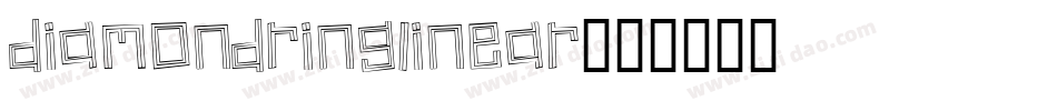 DiamondRingLinear字体转换