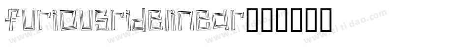 FuriousRideLinear字体转换
