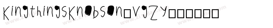 KingthingsKnobson-vgZy字体转换
