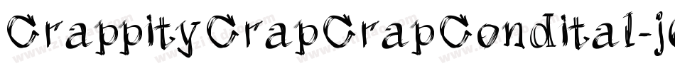 CrappityCrapCrapCondital-j6D0字体转换