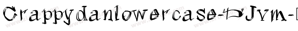Crappydanlowercase-DJvm字体转换