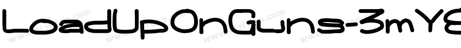 LoadUpOnGuns-3mY8字体转换