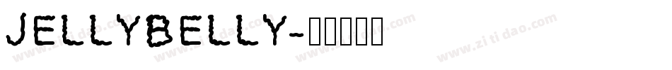 JELLYBELLY字体转换