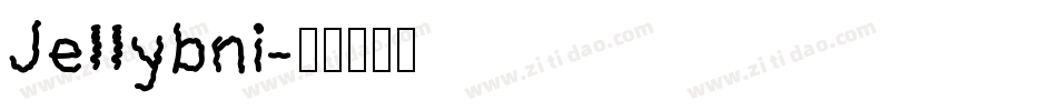 Jellybni字体转换