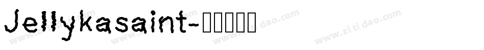 Jellykasaint字体转换