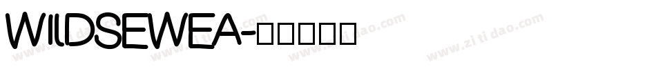 WILDSEWEA字体转换