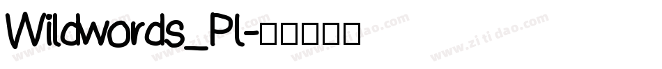 Wildwords_PL字体转换