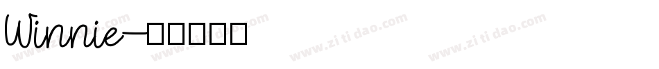Winnie字体转换