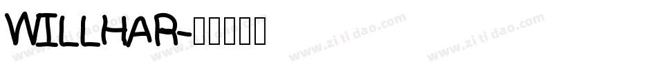 WILLHAR字体转换