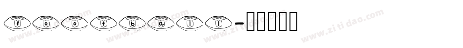 football字体转换