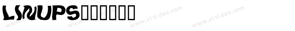 LINUPS字体转换