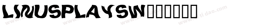 LinusPlaySW字体转换
