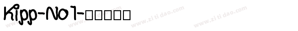 Kipp-No1字体转换