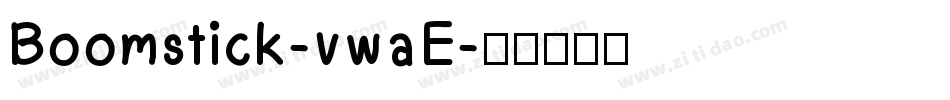 Boomstick-vwaE字体转换