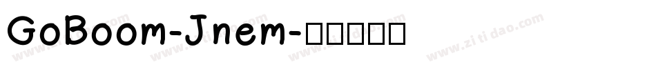 GoBoom-Jnem字体转换
