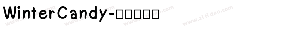 WinterCandy字体转换