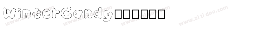 WinterCandy字体转换