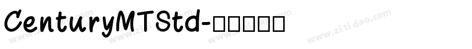 CenturyMTStd字体转换