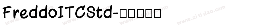 FreddoITCStd字体转换