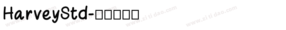 HarveyStd字体转换