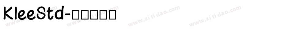 KleeStd字体转换
